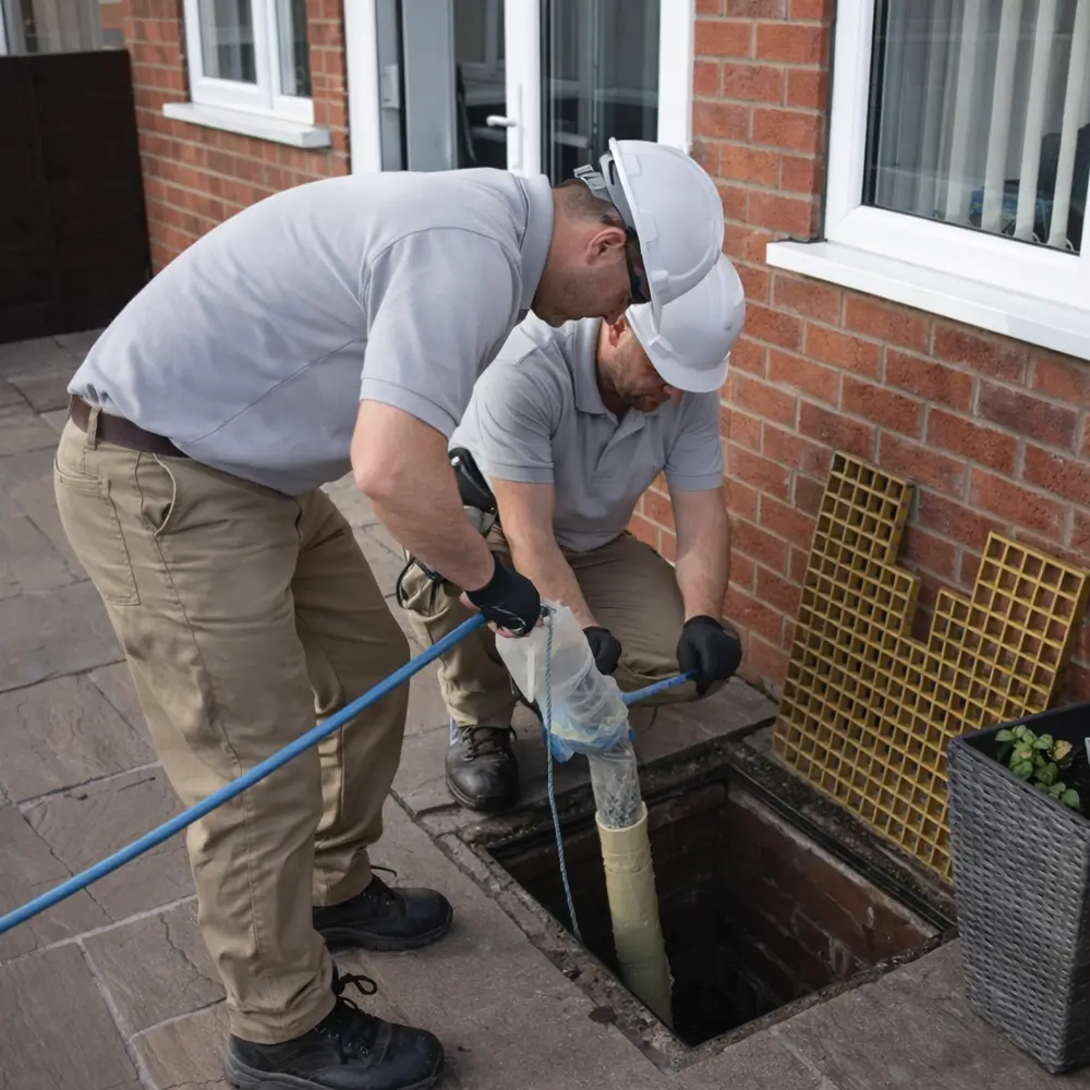 Blocked drain repair service in Elm Park